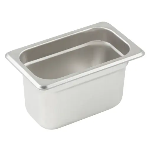 [SPJL-904] Anti-Jam Steam Pan, 25 Gauge Stainless Steel