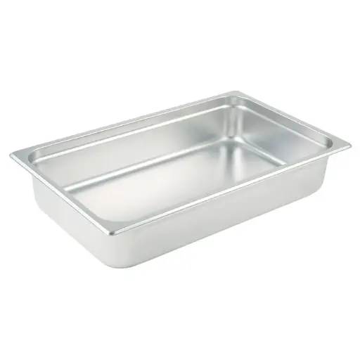 [SPJL-104] Anti-Jam Steam Pan, 25 Gauge Stainless Steel