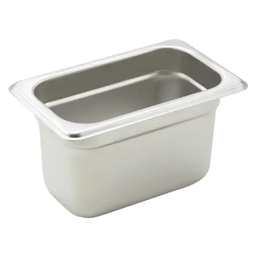 [SPJH-904]  Anti-Jam Steam Pan, 22 Gauge Stainless Steel