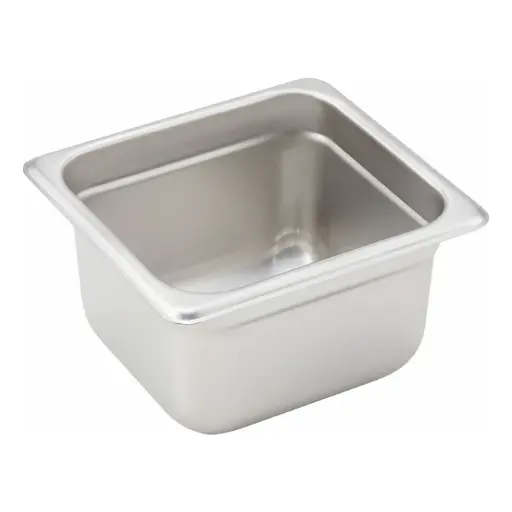 [SPJH-604] Anti-Jam Steam Pan, 22 Gauge Stainless Steel