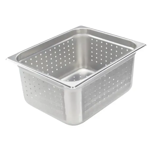 [SPJH-206PF] Perforated Steam Pan, 22 Gauge Stainless Steel