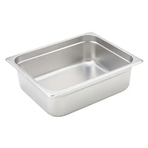  Anti-Jam Steam Pan, 22 Gauge Stainless Steel