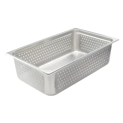 [SPJH-106PF] Perforated Steam Pan, 22 Gauge Stainless Steel