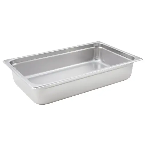 [SPJH-104]  Anti-Jam Steam Pan, 22 Gauge Stainless Steel