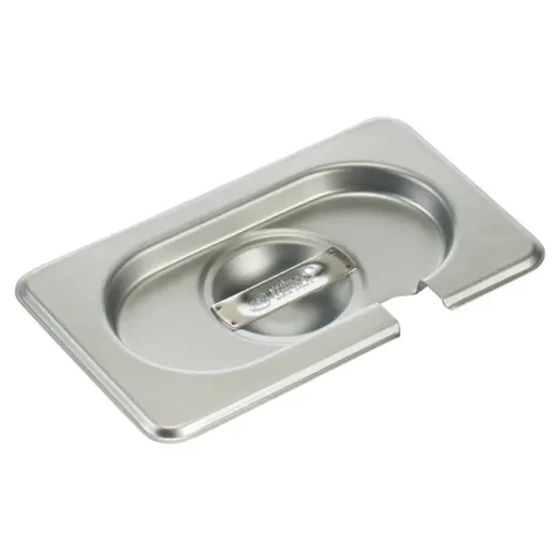 [SPCN-GN] Stainless Steel Gastronome 1/9th Steam Pan Cover for SPJH-906GN, Slotted