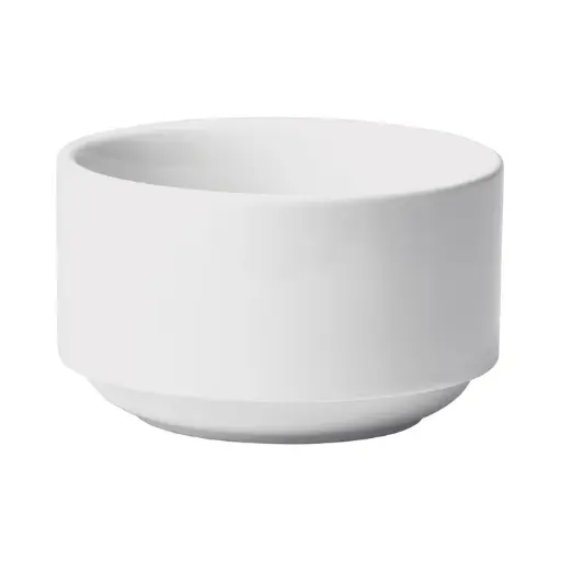 [BBC-12] Birkhall Stacking Bouillon Cup, 12 oz. White Porcelain, 36 Pieces/Case