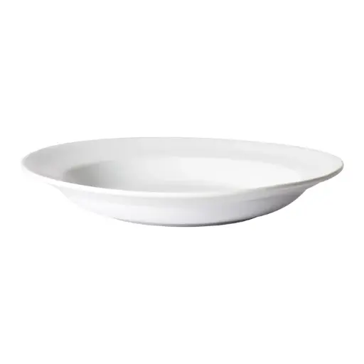 [BPB-26RE] Birkhall Pasta Bowl with Rolled Edge, 26 oz, 12" dia, White Porcelain, 12 Pieces/Case