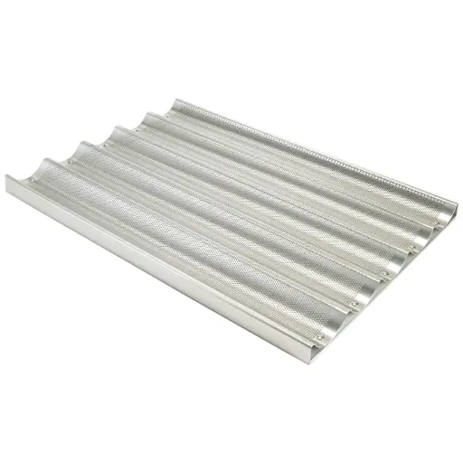 Channel Perforated Non-Stick Baguette Pan