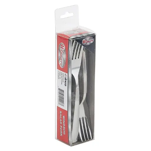 [0082-06] Windsor Salad Fork, 2-doz/pk, 18/0 Medium Weight