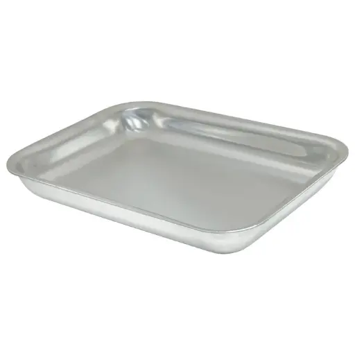 [ACVP-0608]  Aluminum Serving Tray - Open Bead