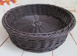 [TBK-7] Round Purple Baskets 
