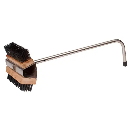 [BR-21] Dual-Head Wire Brush and 20" Handle / 6