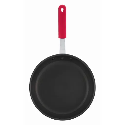 [AFP-12NS-H] Aluminum Fry Pan, Majestic, Quantum2 Non-Stick - 12" Dia with Silicone Sleeve