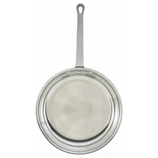 [AFP-8] Aluminum Fry Pan, Majestic, Mirror Finish - 8" Dia