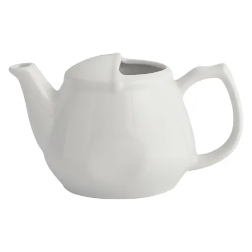 [ATP-15] Teapot, 15 oz, White Porcelain, White, 24 Pieces/Case