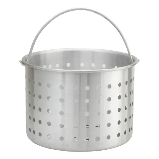 [ALSB-80] Aluminum Stock Pot Steamer Basket - 80 Quart