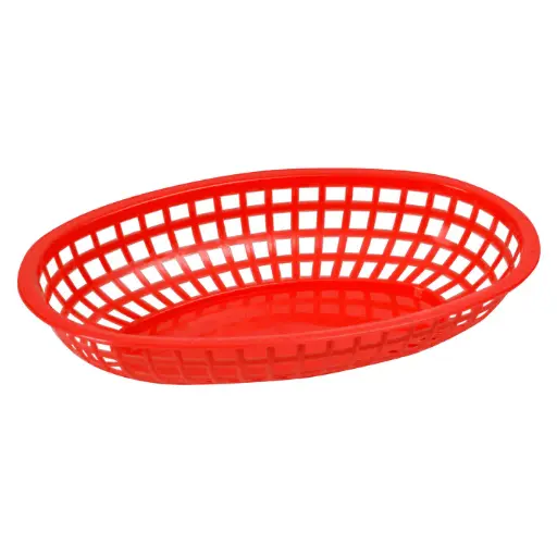 [POB-R] Oval Fast Food Basket