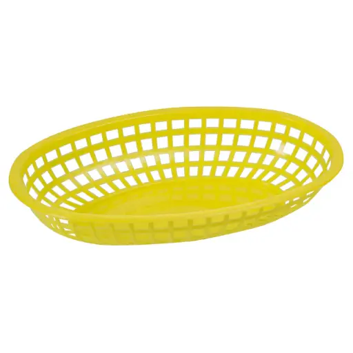 [POB-Y] Oval Fast Food Basket