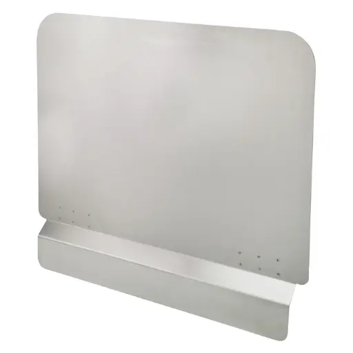 [SFSG-2018] Fryer Splash Guard, Stainless Steel