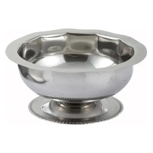 [SD-5] Sherbet Dish, 5 oz, Stainless Steel