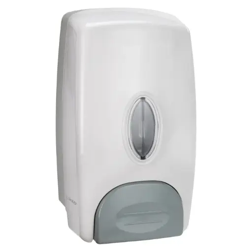 [SD-100] 1L Soap Dispenser, Manual, White