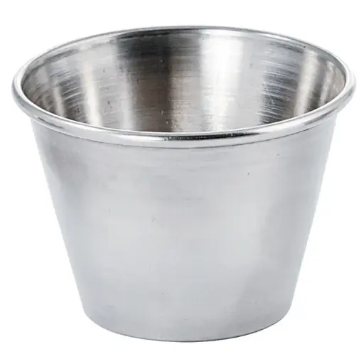 [SCP-25] Stainless Steel Sauce Cup - 2-1/2 oz