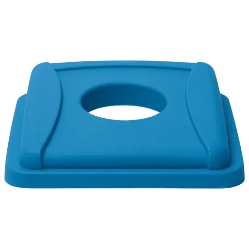 [PTCSB-23L] Tall Square Trash Can Lid, Bottle & Can