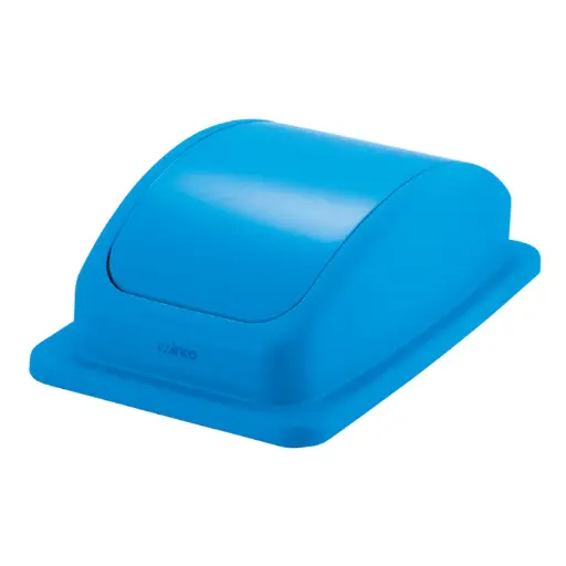 [PTCL-23L] Swing Lid for 23 Gallon Slender Trash Cans - Blue