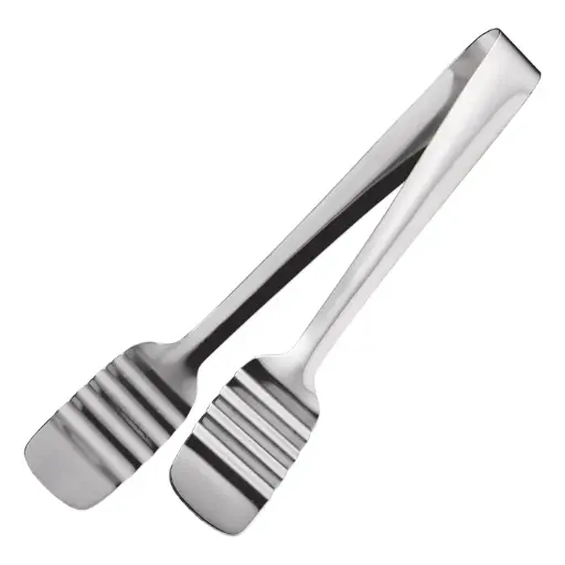 [PT-875] 8-3/4" Pastry Tongs, Stainless Steel
