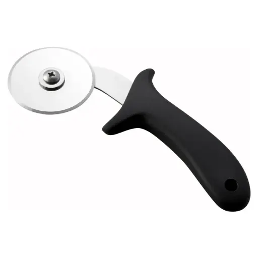 [PPC-2] Pizza Cutter, 2-1/2"Dia Blade, Black PP Hdl