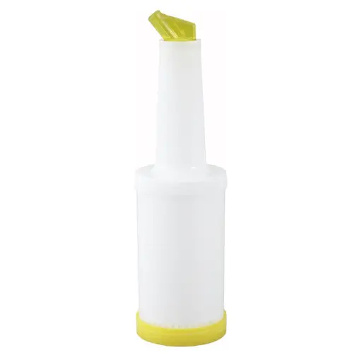 [PPB-2Y] Liquor/Juice Pour Bottle - 2 Quart, Yellow