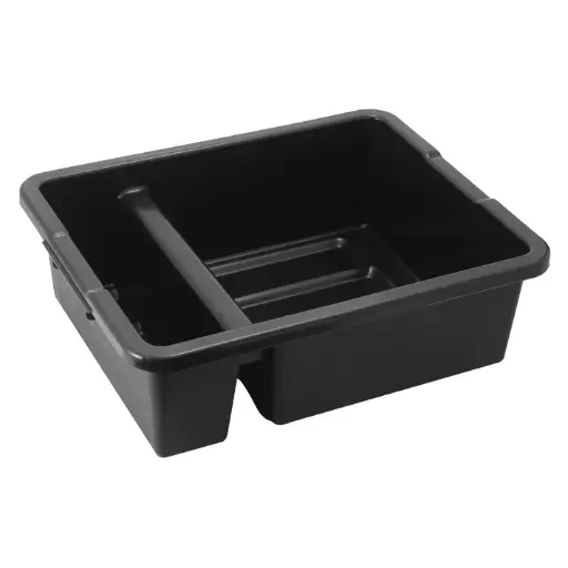 [PLTC-7K] Heavyweight Polypropylene Divided Bus Box - Black
