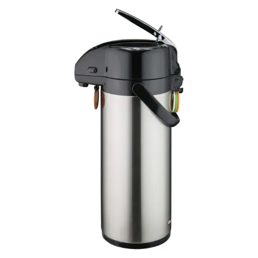 [APSK-730] Stainless Steel Lined Airpot, Lever Top - 3 Liter
