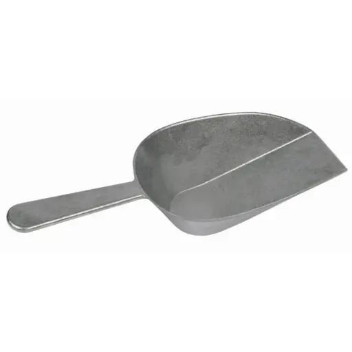 [ASFB-24] Aluminum Scoop, Flat Bottom - 24 oz