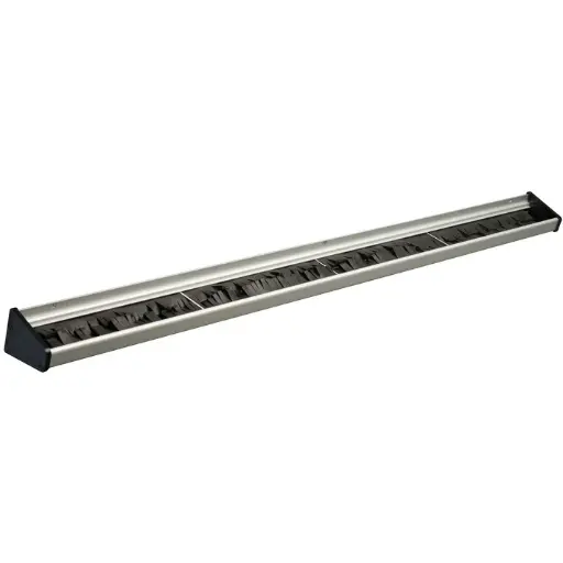 36" Mop/Broom Rack with Rubber Bristles