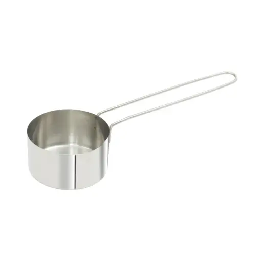 [MCPL-075C] Stainless Steel Measuring Cup with 6" Long Loop Handle, 3/4 Cup