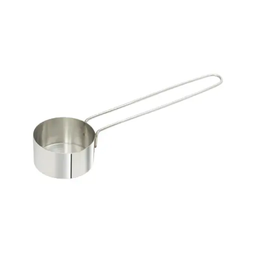 [MCPL-033C] Stainless Steel Measuring Cup with 6" Long Loop Handle, 1/3 Cup