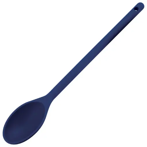 [NS-15B] High Heat Nylon Spoon - 15", Blue