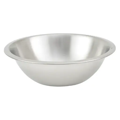 [MXHV-150] Mixing Bowl, Shallow, Heavy-Duty Stainless Steel, 0.65mm - 1-1/2 Quart