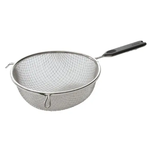 [MSTP-8DF] 8" Double Fine Mesh Strainer with Plastic Handle