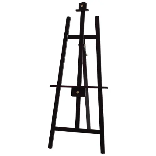 [MBBE-3] Premium Tripod Display Easel, Mahogany
