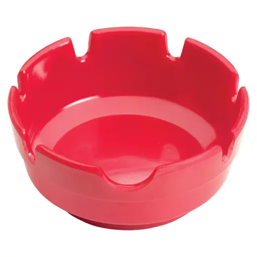 [MAS-4R] Plastic Stackable Ashtray - Red