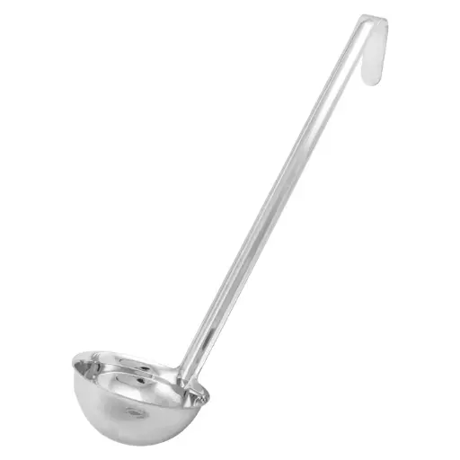 [LDIN-6] Winco Prime One-Piece Ladle, Stainless Steel - 6 oz