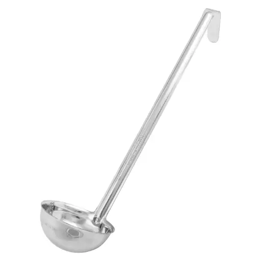 [LDIN-5] Winco Prime One-Piece Ladle, Stainless Steel - 5 oz