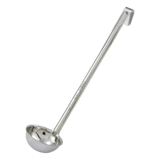 [LDIN-4] Winco Prime One-Piece Ladle, Stainless Steel - 4 oz