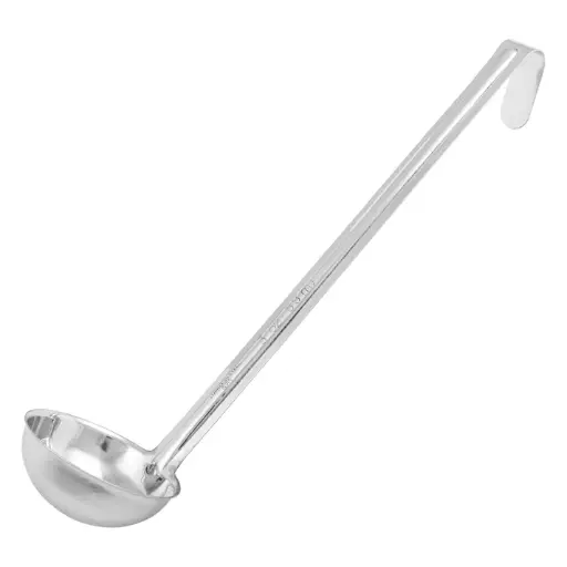 [LDIN-3] Winco Prime One-Piece Ladle, Stainless Steel - 3 oz