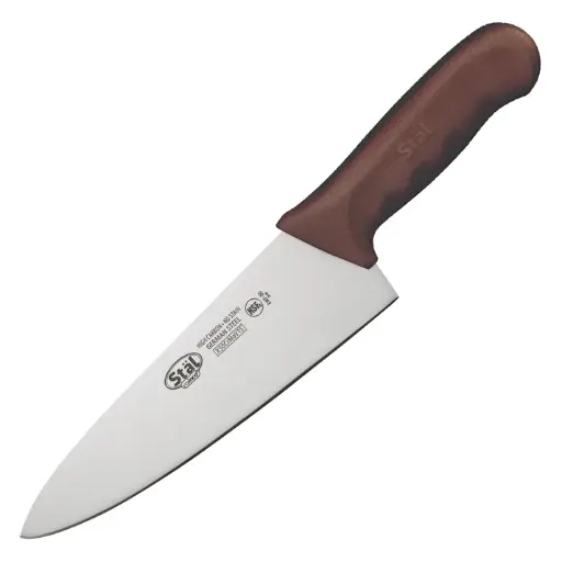 [KWP-80N] Stäl 8" Chef's Knife - Brown