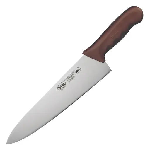 [KWP-100N] Stäl 10" Chef's Knife - Brown