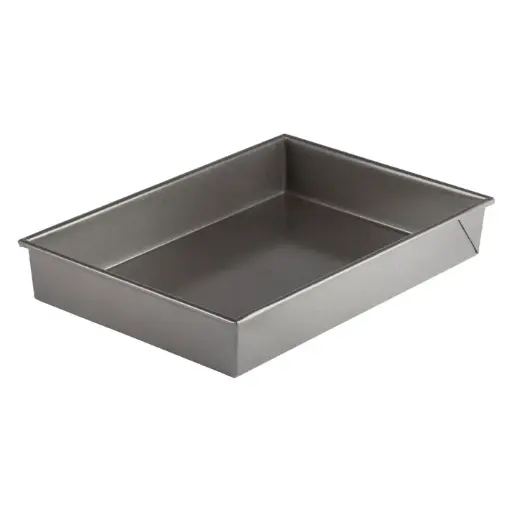 [HRCP-1309] Aluminized Steel Cake Pan - Rectangular, 13"
