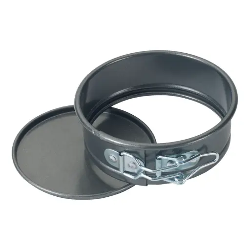 [HSP-042] Springform Pan, Aluminized Steel - 4" Dia